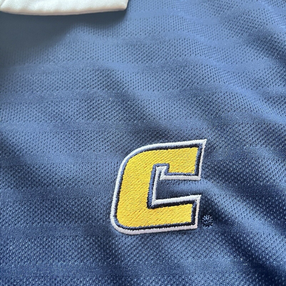 Tennessee Chattanooga UTC Adidas Blue Polo Short Sleeve Shirt Mens 3XL - Picture 6 of 9